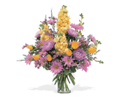 Yellow and Lavender Delight, picture