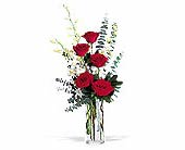 Red Roses and White Orchids, picture