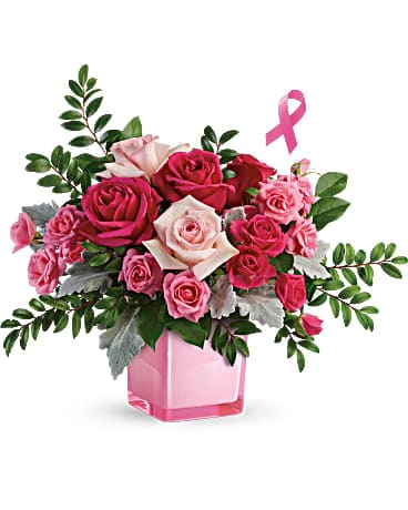 Teleflora's Pink Power Bouquet Bouquet