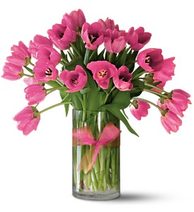 Teleflora's Precious Hot Pink Tulips - Premium in McDonoughGA, Absolutely Flowers