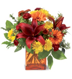 Teleflora's Autumn Awe in McDonoughGA, Absolutely Flowers