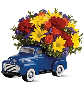 Teleflora's '48 Ford Pickup Bouquet in McDonough GA, Absolutely Flowers