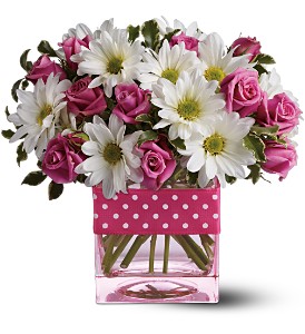 Teleflora's Polka Dots and Posies in McDonoughGA, Absolutely Flowers