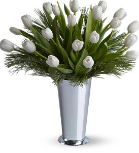 Tulips and Pine Deluxe in McDonoughGA, Absolutely Flowers