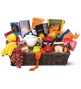 Grande Gourmet Fruit Basket in McDonoughGA, Absolutely Flowers