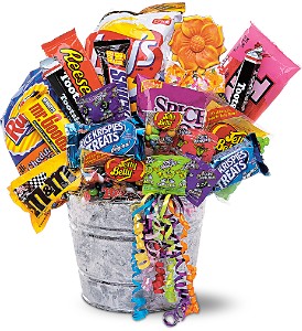 Junk Food Bucket in McDonoughGA, Absolutely Flowers
