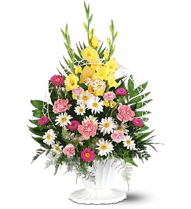 Basket of Faith in McDonoughGA, Absolutely Flowers