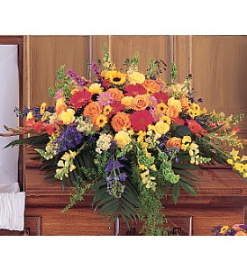 Celebration of Life Casket Spray in McDonough GA, Absolutely Flowers
