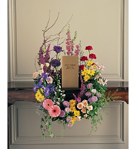 Cremation Urn Wreath in McDonough GA, Absolutely Flowers
