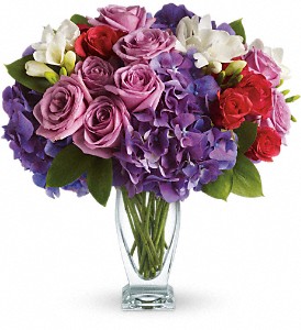 Teleflora's Rhapsody in Purple in McDonough GA, Absolutely and McDonough Flowers & Gifts