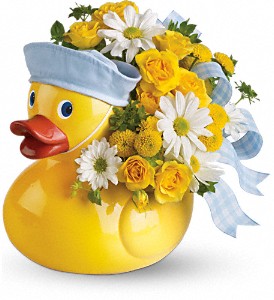 Teleflora's Ducky Delight - Boy in McDonough GA, Absolutely and McDonough Flowers & Gifts