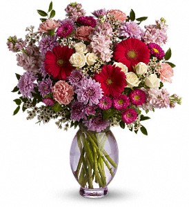 Teleflora's Perfectly Pleasing Pinks in McDonough GA, Absolutely Flowers
