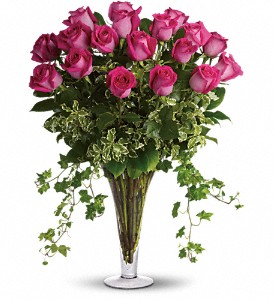 Dreaming in Pink - 18 Long Stemmed Pink Roses in McDonough GA, Absolutely Flowers