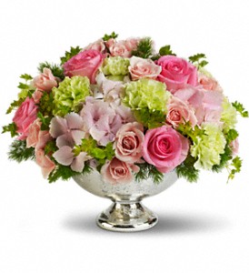 Teleflora's Garden Rhapsody Centerpiece in McDonough GA, Absolutely and McDonough Flowers & Gifts