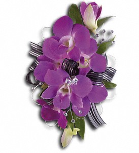 Purple Promise Wristlet in McDonough GA, Absolutely and McDonough Flowers & Gifts