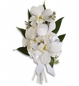 Graceful Orchids Corsage in McDonough GA, Absolutely and McDonough Flowers & Gifts