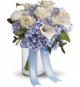 Love in Blue Bouquet in McDonough GA, Absolutely and McDonough Flowers & Gifts