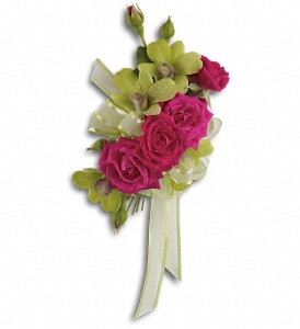 Chic and Stunning Corsage in McDonough GA, Absolutely and McDonough Flowers & Gifts