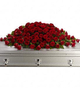 Greatest Love Casket Spray in McDonough GA, Absolutely and McDonough Flowers & Gifts