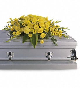 Graceful Grandeur Casket Spray in McDonough GA, Absolutely Flowers