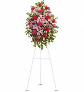 Pink Tribute Spray in McDonough GA, Absolutely Flowers