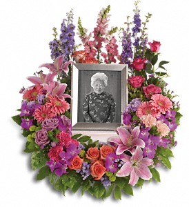 In Memoriam Wreath in McDonough GA, Absolutely Flowers