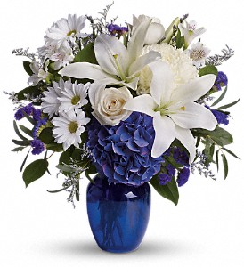 Beautiful in Blue in McDonough GA, Absolutely and McDonough Flowers & Gifts