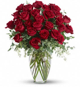 Forever Beloved - 30 Long Stemmed Red Roses in McDonough GA, Absolutely and McDonough Flowers & Gifts