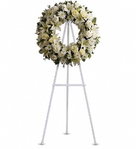 Serenity Wreath in McDonough GA, Absolutely Flowers