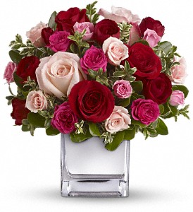 Teleflora's Love Medley Bouquet with Red Roses in McDonough GA, Absolutely Flowers