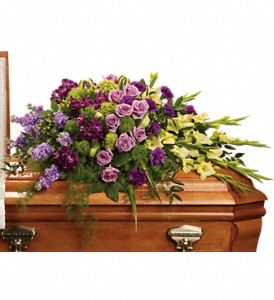 Reflections of Gratitude Casket Spray in McDonough GA, Absolutely Flowers
