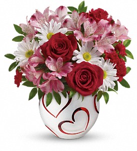 Teleflora's Happy Hearts Bouquet in McDonough GA, Absolutely Flowers