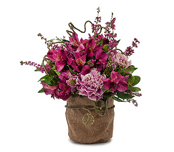Woodsy Burlap in McDonough GA, Absolutely Flowers