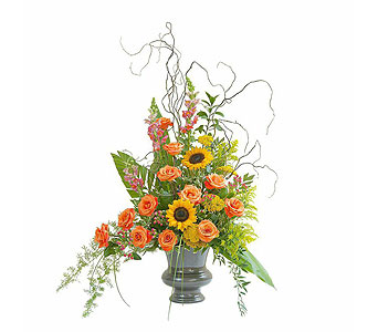 Heaven's Sunset Large Urn in McDonough GA, Absolutely Flowers