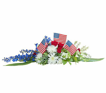 Honor and Glory Centerpiece in McDonough GA, Absolutely Flowers