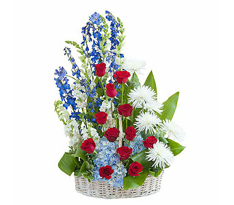 Honor Basket Tribute in McDonough GA, Absolutely Flowers