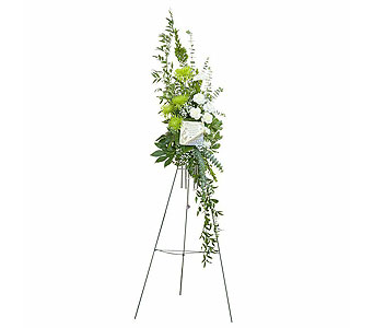 Memory Chimes Easel Spray in McDonough GA, Absolutely Flowers