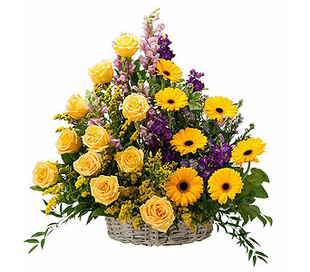 Vivid Memories Basket Tribute in McDonough GA, Absolutely Flowers