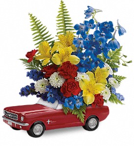 Teleflora's '65 Ford Mustang Bouquet in McDonough GA, Absolutely and McDonough Flowers & Gifts