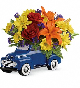 Vintage Ford Pickup Bouquet by Teleflora in McDonough GA, Absolutely and McDonough Flowers & Gifts