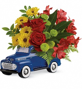 Glory Days Ford Pickup by Teleflora in McDonough GA, Absolutely and McDonough Flowers & Gifts