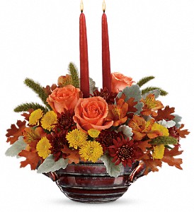 Teleflora's Celebrate Fall Centerpiece in McDonough GA, Absolutely Flowers