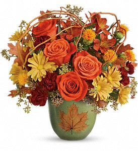Teleflora's Turning Leaves Bouquet in McDonough GA, Absolutely Flowers