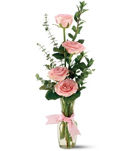 Teleflora's Rose Quartet Vase in McDonough GA, Absolutely Flowers