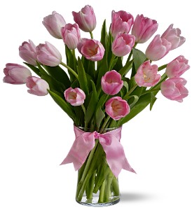 Precious Pink Tulips - Deluxe in McDonoughGA, Absolutely Flowers