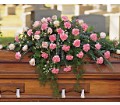 Heavenly Pink Casket Spray in McDonough GA Absolutely Flowers