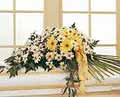 Drop of Sunshine Casket Spray in McDonough GA Absolutely Flowers