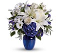 Beautiful in Blue in McDonough GA Absolutely and McDonough Flowers & Gifts