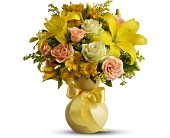 Teleflora's Sunny Smiles in McDonoughGA, Absolutely Flowers