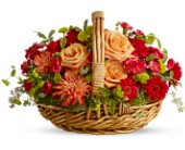 Spanish Garden Basket in McDonoughGA, Absolutely Flowers